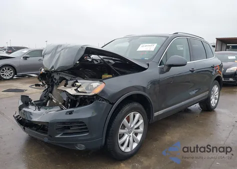 2012 Volkswagen Touareg Vr6 Sport из США, поврежденный, VIN WVGEF9BP9CD008545